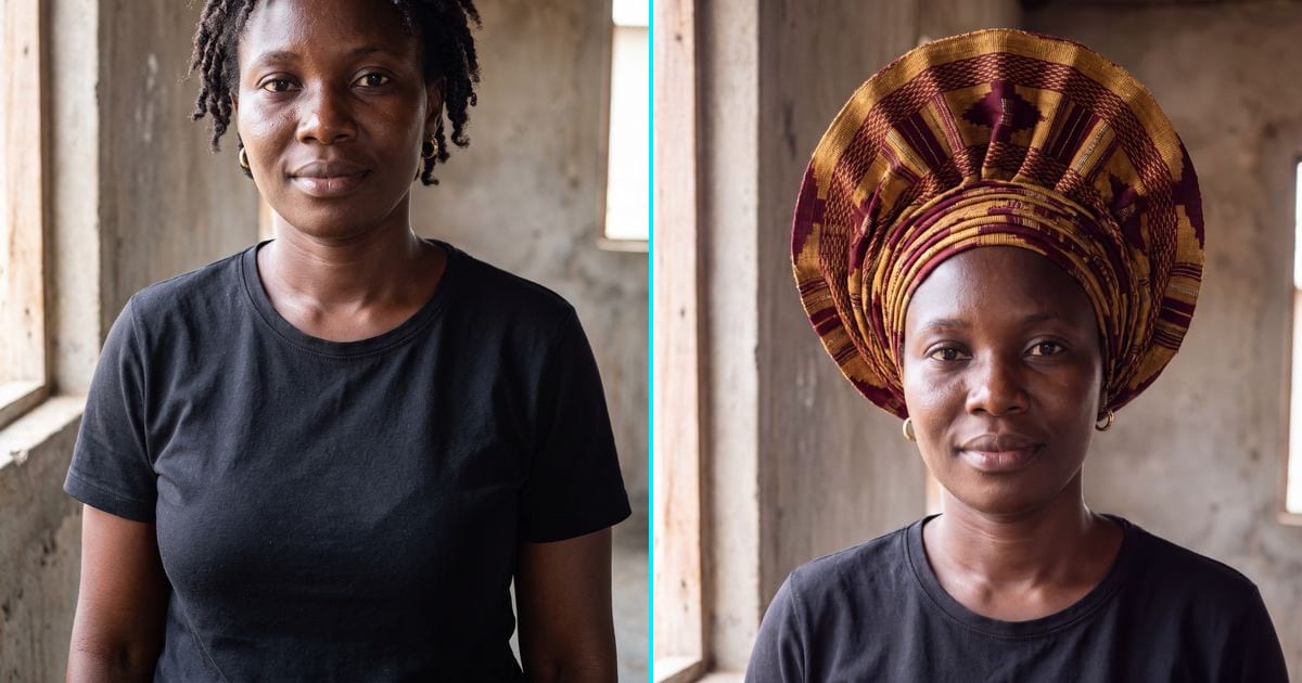 Gele / wrapping : avant et après