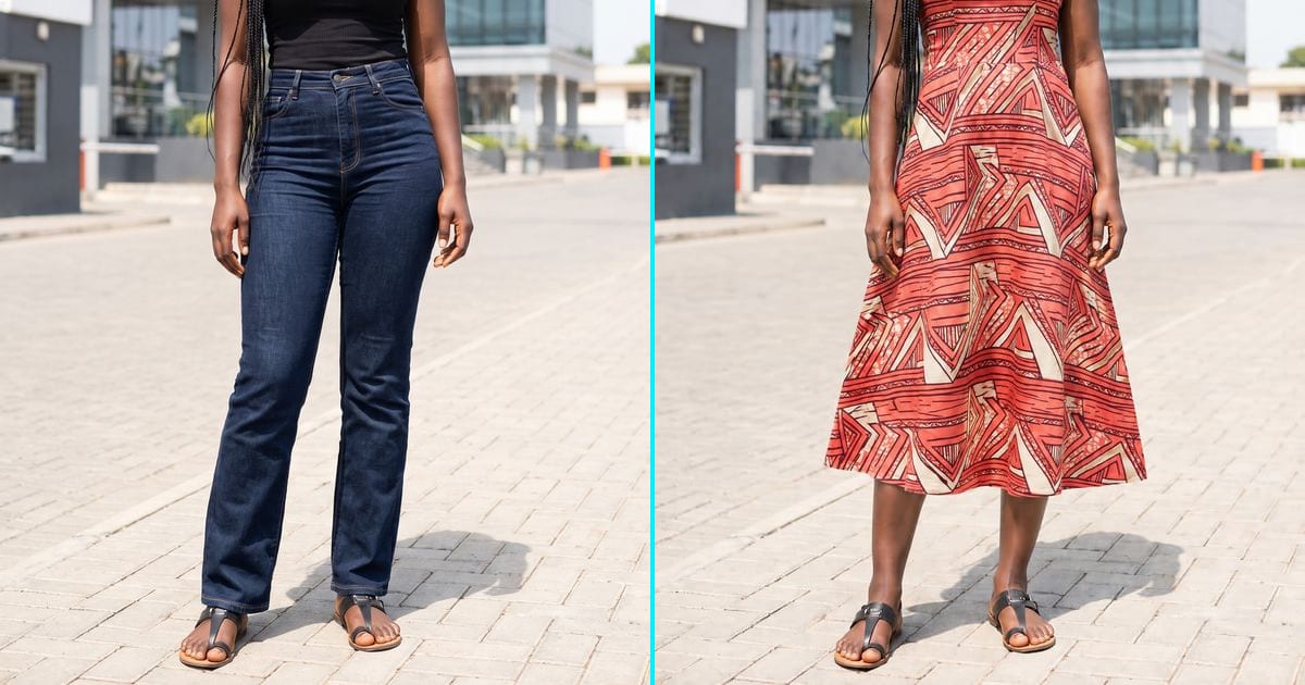 Transition tenue : avant et après
